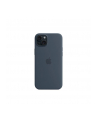 apple Etui silikonowe z MagSafe do iPhonea 15 Plus - sztormowy błękit - nr 7
