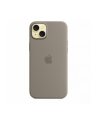 apple Etui silikonowe z MagSafe do iPhonea 15 Plus - popielaty brąz - nr 3