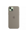 apple Etui silikonowe z MagSafe do iPhonea 15 Plus - popielaty brąz - nr 4