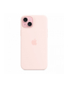 apple Etui silikonowe z MagSafe do iPhonea 15 Plus - jasnoróżowe - nr 2