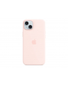 apple Etui silikonowe z MagSafe do iPhonea 15 Plus - jasnoróżowe - nr 6