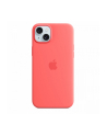 apple Etui silikonowe z MagSafe do iPhonea 15 Plus - guawa - nr 1
