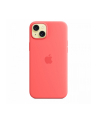 apple Etui silikonowe z MagSafe do iPhonea 15 Plus - guawa - nr 3