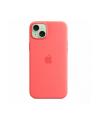 apple Etui silikonowe z MagSafe do iPhonea 15 Plus - guawa - nr 4