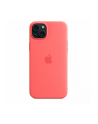 apple Etui silikonowe z MagSafe do iPhonea 15 Plus - guawa - nr 5