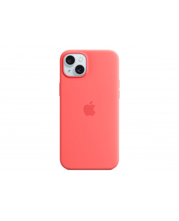 apple Etui silikonowe z MagSafe do iPhonea 15 Plus - guawa