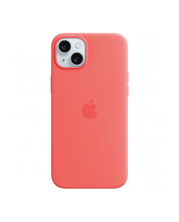 apple Etui silikonowe z MagSafe do iPhonea 15 Plus - guawa