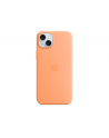 apple Etui silikonowe z MagSafe do iPhonea 15 Plus - pomarańczowy sorbet - nr 6