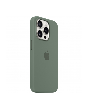 apple Etui silikonowe z MagSafe do iPhonea 15 Pro - cyprysowe