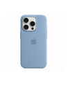 apple Etui silikonowe z MagSafe do iPhonea 15 Pro - zimowy błękit - nr 3