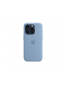 apple Etui silikonowe z MagSafe do iPhonea 15 Pro - zimowy błękit - nr 8