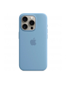 apple Etui silikonowe z MagSafe do iPhonea 15 Pro - zimowy błękit - nr 9