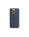 apple Etui silikonowe z MagSafe do iPhonea 15 Pro Max - sztormowy błękit - nr 5