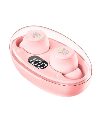 onikuma Słuchawki douszne gamingowe T305 Różowe