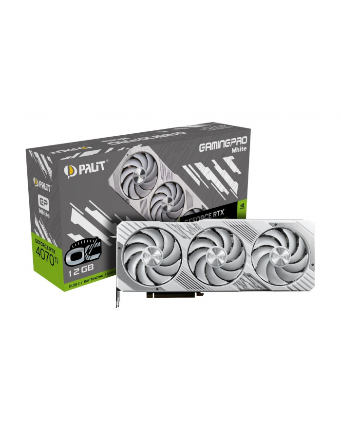 palit Karta graficzna GeForce RTX 4070 Ti GamingPro OC 12G GDDR6X 192bit biała główny