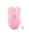 onikuma Mysz bezprzewodowa CW905 RGB Różowa - nr 1