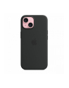 apple Etui silikonowe z MagSafe do iPhonea 15  - czarne - nr 2