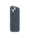 apple Etui silikonowe z MagSafe do iPhonea 15  - sztormowy błękit - nr 11