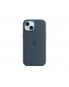 apple Etui silikonowe z MagSafe do iPhonea 15  - sztormowy błękit - nr 8