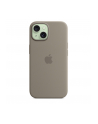 apple Etui silikonowe z MagSafe do iPhonea 15  - popielaty brąz - nr 12