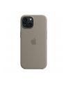 apple Etui silikonowe z MagSafe do iPhonea 15  - popielaty brąz - nr 13
