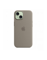 apple Etui silikonowe z MagSafe do iPhonea 15  - popielaty brąz - nr 4
