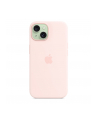 apple Etui silikonowe z MagSafe do iPhonea 15  - jasnoróżowe - nr 14