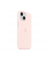 apple Etui silikonowe z MagSafe do iPhonea 15  - jasnoróżowe - nr 16