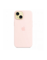 apple Etui silikonowe z MagSafe do iPhonea 15  - jasnoróżowe - nr 3