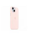 apple Etui silikonowe z MagSafe do iPhonea 15  - jasnoróżowe - nr 6
