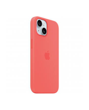 apple Etui silikonowe z MagSafe do iPhonea 15  - guawa