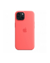 apple Etui silikonowe z MagSafe do iPhonea 15  - guawa - nr 5