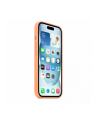 apple Etui silikonowe z MagSafe do iPhonea 15  - pomarańczowy sorbet - nr 7