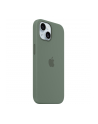 apple Etui silikonowe z MagSafe do iPhonea 15  - cyprysowe - nr 11