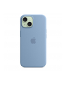apple Etui silikonowe z MagSafe do iPhonea 15  - zimowy błękit - nr 13