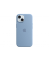 apple Etui silikonowe z MagSafe do iPhonea 15  - zimowy błękit - nr 8