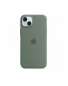 apple Etui silikonowe z MagSafe do iPhonea 15 Plus - cyprysowe - nr 1