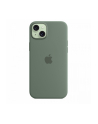 apple Etui silikonowe z MagSafe do iPhonea 15 Plus - cyprysowe - nr 4
