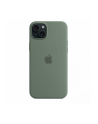 apple Etui silikonowe z MagSafe do iPhonea 15 Plus - cyprysowe - nr 5