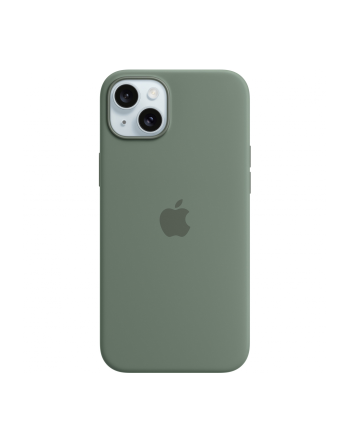 apple Etui silikonowe z MagSafe do iPhonea 15 Plus - cyprysowe główny