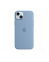 apple Etui silikonowe z MagSafe do iPhonea 15 Plus - zimowy błękit - nr 1