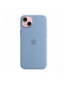 apple Etui silikonowe z MagSafe do iPhonea 15 Plus - zimowy błękit - nr 2