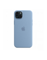 apple Etui silikonowe z MagSafe do iPhonea 15 Plus - zimowy błękit - nr 5
