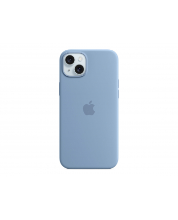 apple Etui silikonowe z MagSafe do iPhonea 15 Plus - zimowy błękit