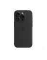 apple Etui silikonowe z MagSafe do iPhonea 15 Pro - czarne - nr 4