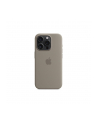 apple Etui silikonowe z MagSafe do iPhonea 15 Pro - popielaty brąz - nr 8