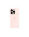apple Etui silikonowe z MagSafe do iPhonea 15 Pro - jasnoróżowe - nr 5