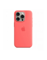 apple Etui silikonowe z MagSafe do iPhonea 15 Pro - guawa - nr 1