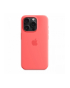apple Etui silikonowe z MagSafe do iPhonea 15 Pro - guawa - nr 4