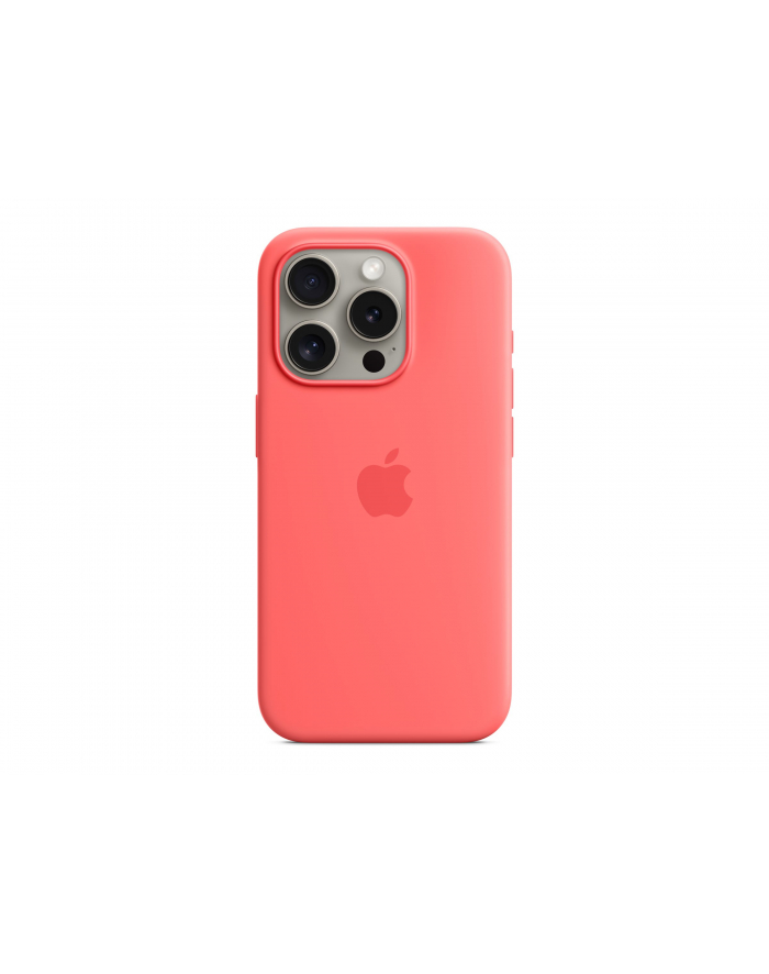 apple Etui silikonowe z MagSafe do iPhonea 15 Pro - guawa główny